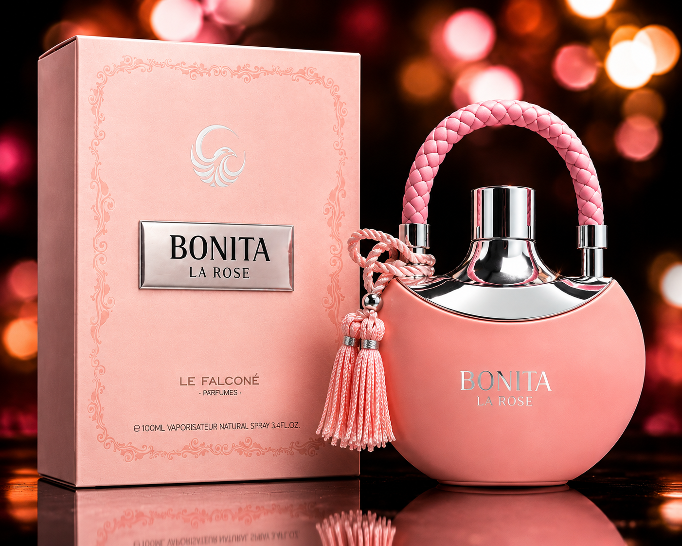 Bonita La Rose by Le Falconé Eau de Parfum – 100ml / 3.4 oz – For Women
