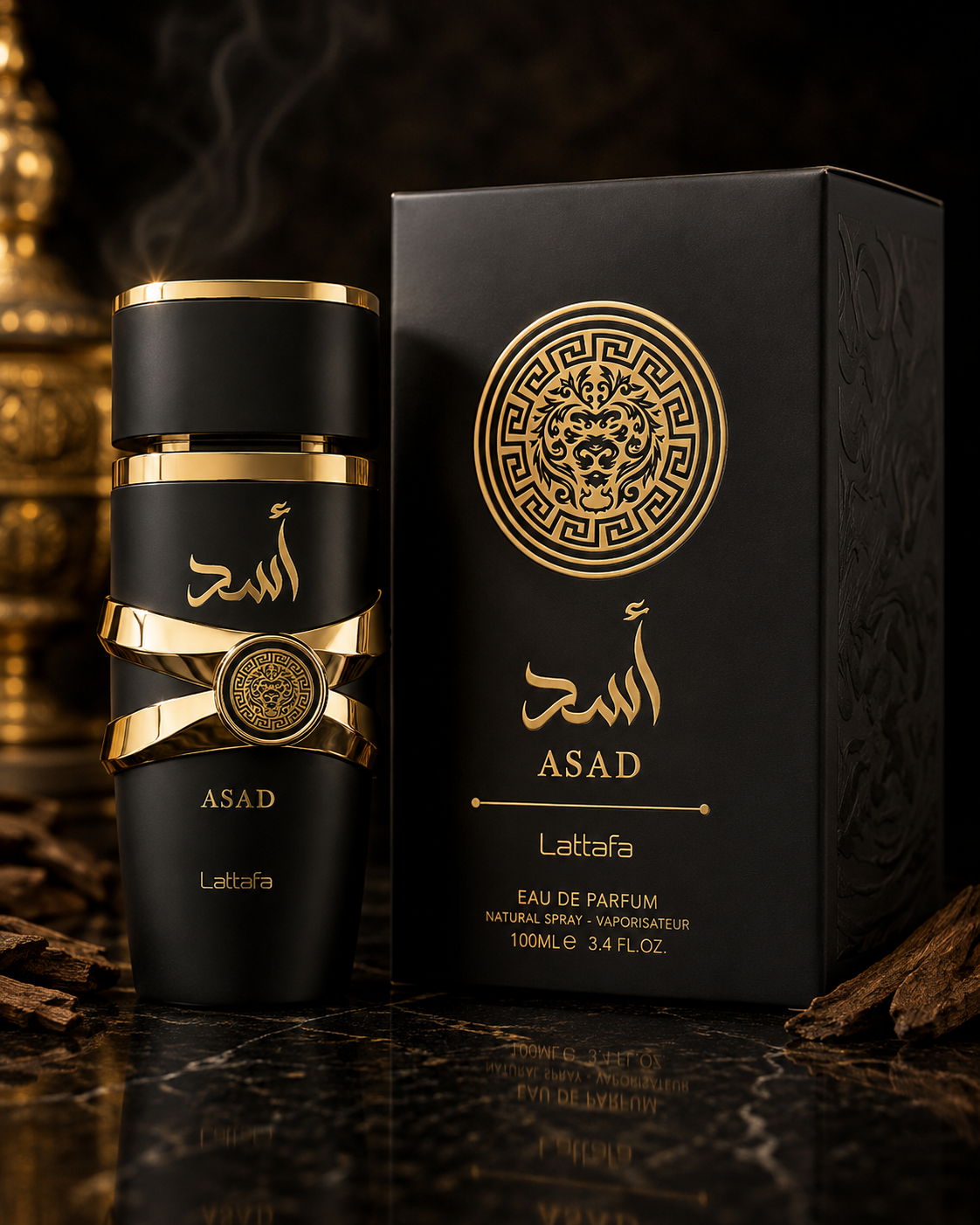 Lattafa Asad Eau de Parfum for Men – 100ml / 3.4 oz