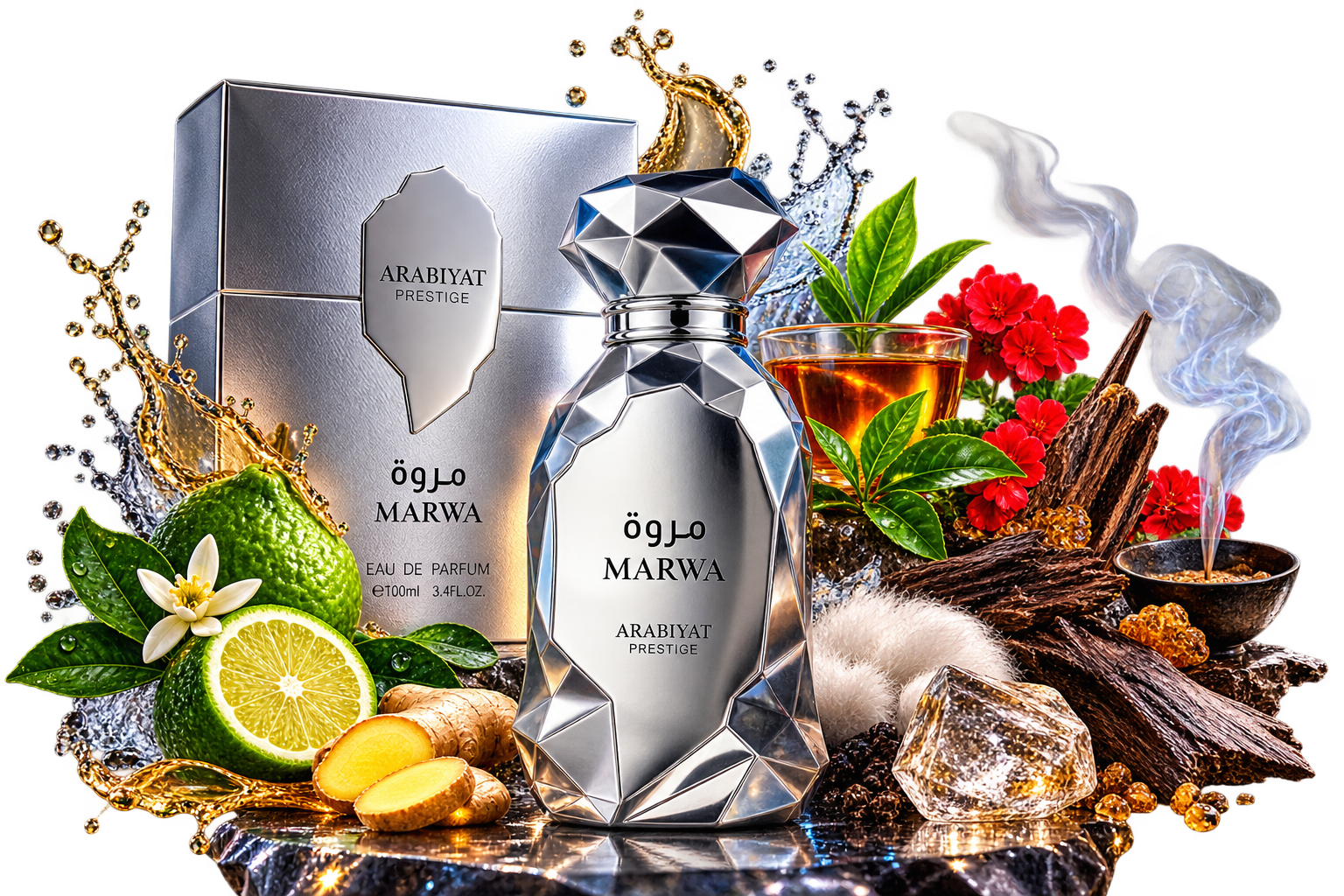 Arabiyat Prestige Marwa Eau de Parfum – 100ml (3.4 oz)