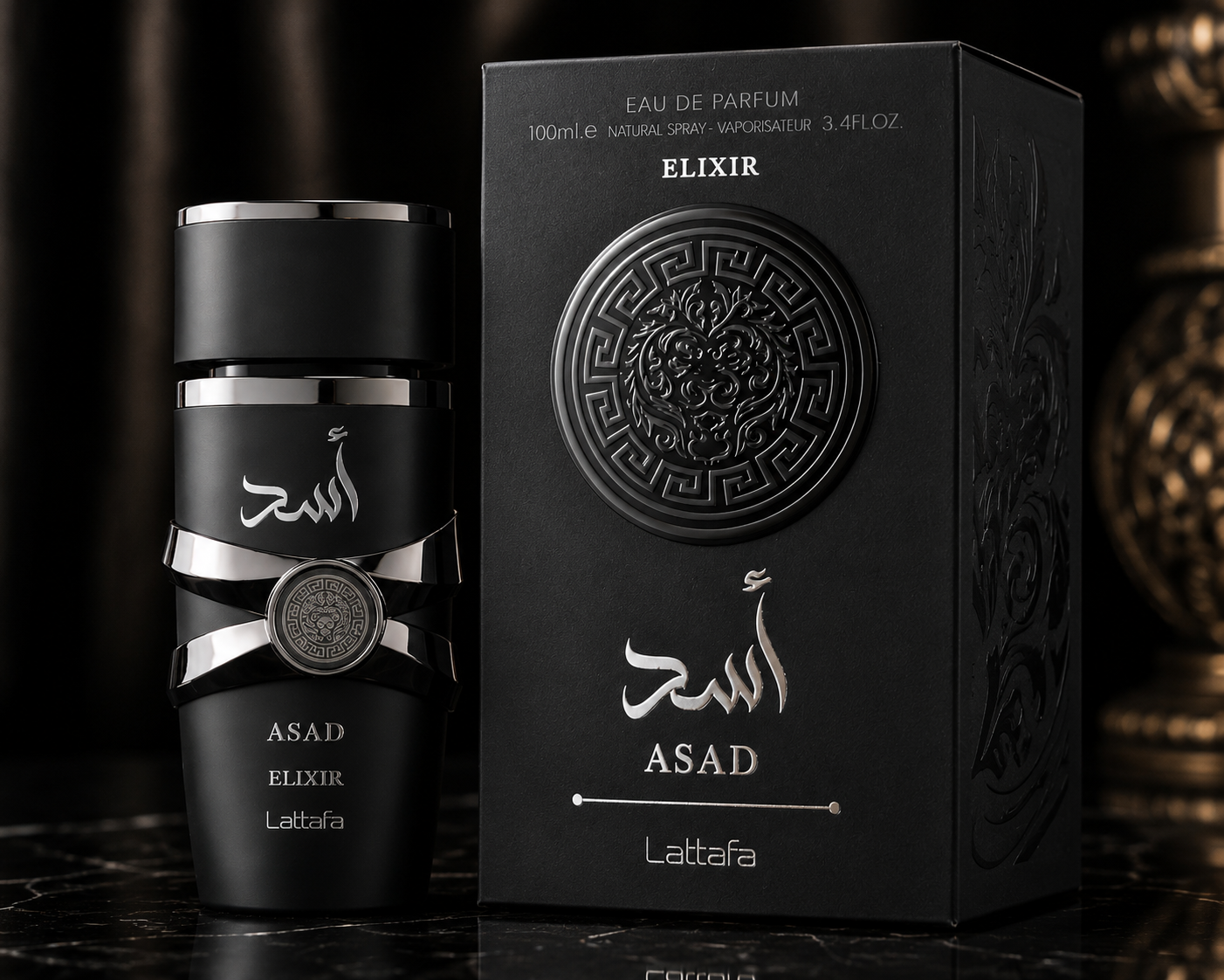 Lattafa Asad Elixir Eau de Parfum – 100ml / 3.4 oz